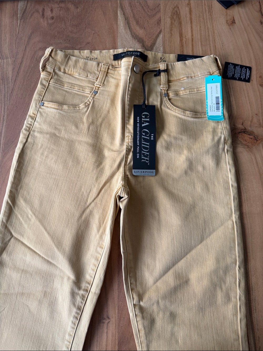 Liverpool woman Chino-Style Pants in Mustard